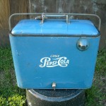 1950's Metal Pepsi Ice Chest