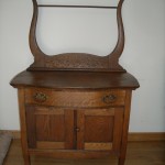 Tiger Oak Wash Stand