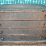 Vintage Spool Cabinet